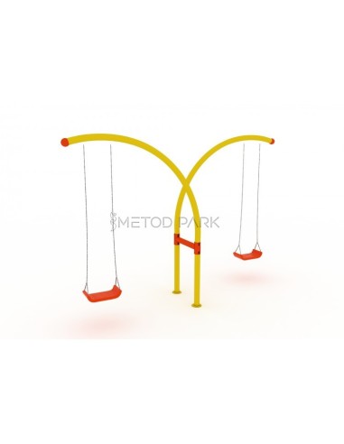 Playground double-sided swing set MetodPark 81OE