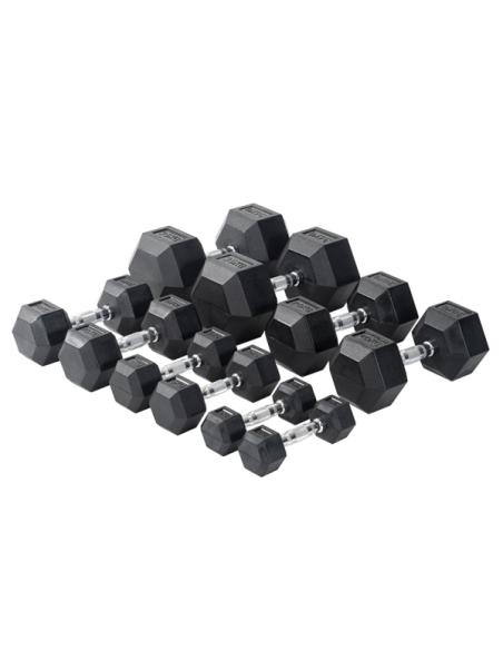 Hexagon dumbbell