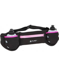 Pure2improve running belt with water bottles
