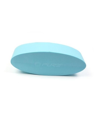 Oval yoga block Pure2improve Blue