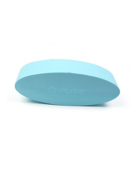 Oval yoga block Pure2improve Blue
