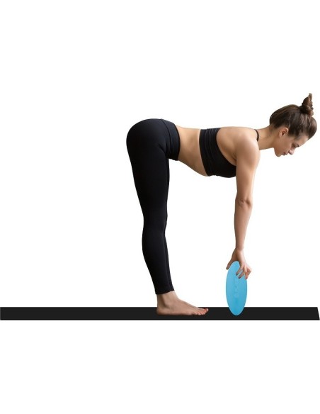 Oval yoga block Pure2improve Blue