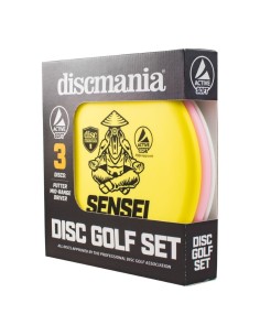 DISCGOLF DISC SET DISCMANIA ACTIVE 3 SOFT DISCKSET