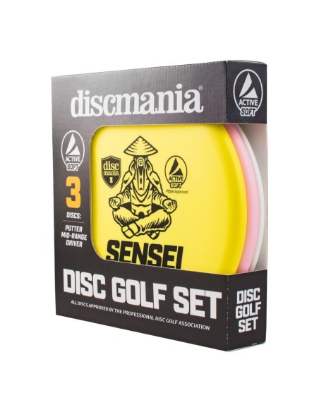 Набор дисков для диск-гольфа DISCMANIA Active 3 Soft Discset
