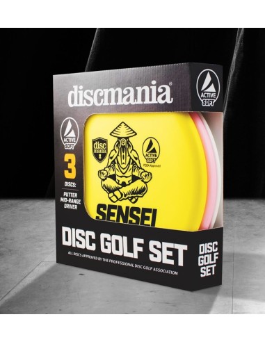 DISCGOLF DISC SET DISCMANIA ACTIVE 3 SOFT DISCKSET