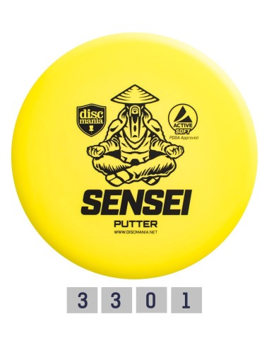 DISCGOLF DISC SET DISCMANIA ACTIVE 3 SOFT DISCKSET