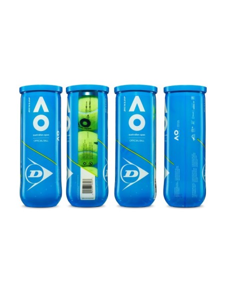 OUTDOOR TENNIS BALLS DUNLOP Australian Open (3pcs)