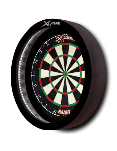 Smiginio taikinio apsauga su apšvietimu