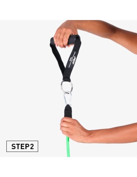 Resistance band handles "ELITE POWER HANDLES" PTP