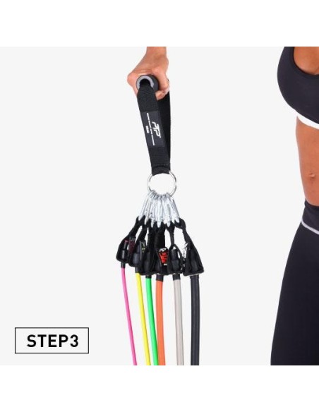 Resistance band handles "ELITE POWER HANDLES" PTP