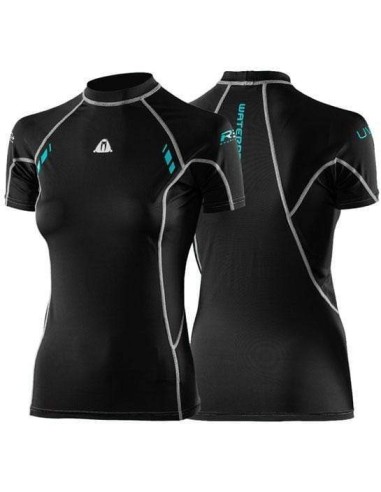 Marškinėliai Waterproof R30 RASHGUARD trumpomis rankovėmis (mot)