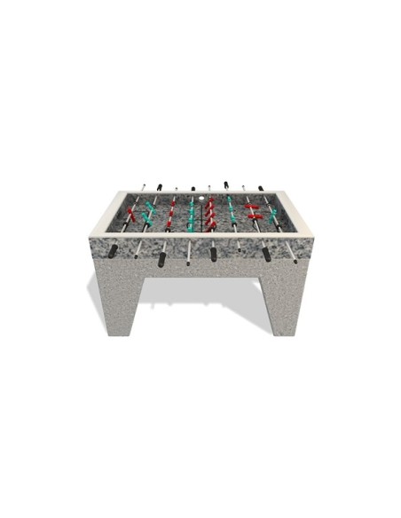 Concrete outdoor table football table
