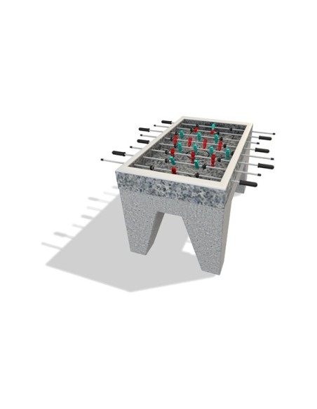 Pastatomas betoninis lauko stalo futbolo stalas