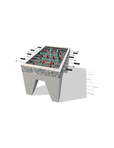 Concrete outdoor table football table