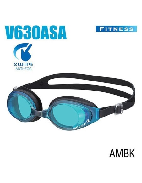 Swimming goggles VIEW SWIPE Fitness V630-AMBK