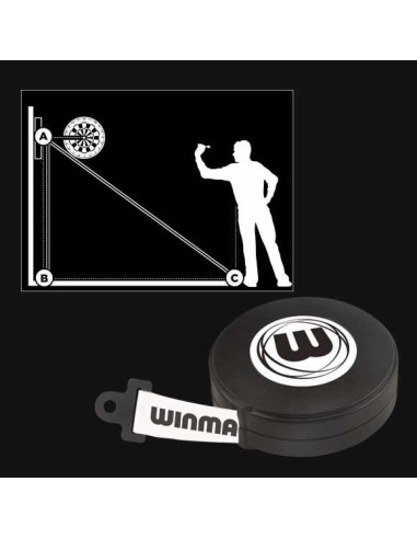 Winmau dartboard distance measuring device