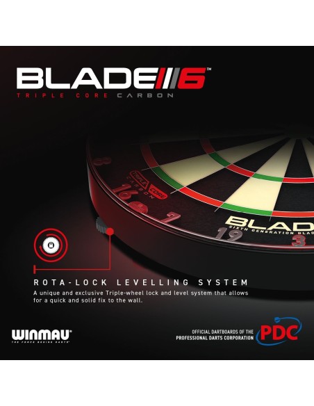 Dartboard Winmau BLADE 6 TRIPLE CORE