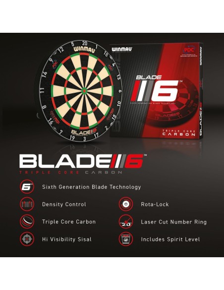 Мишень для дартса Winmau BLADE 6 TRIPLE CORE