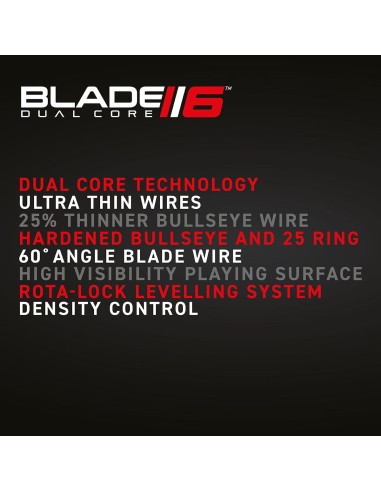 Šautriņu dēlis Winmau BLADE 6 DUAL CORE