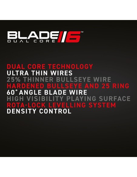 Šautriņu dēlis Winmau BLADE 6 DUAL CORE