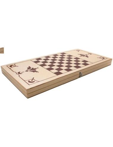 Wooden backgammon MIDI