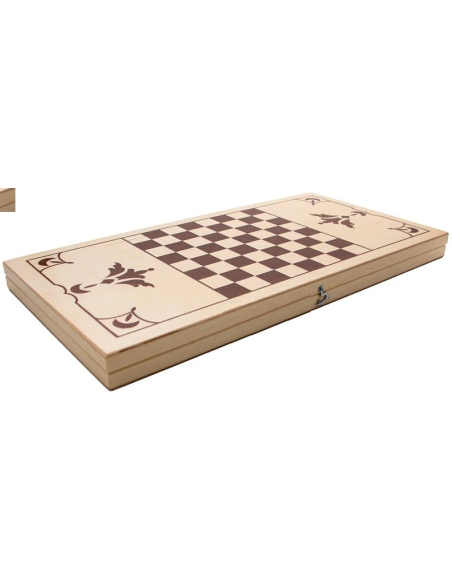 Wooden backgammon MIDI
