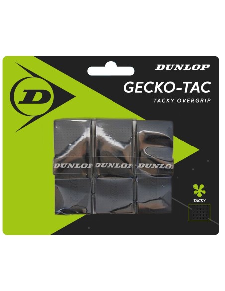 PĀRSEGRIPS DUNLOP GECKO-TAC (melns)
