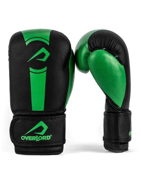 Bērnu boksa cimdi Overlord "BOXER" (zaļi)