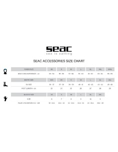 7mm neoprene socks Seac Sub 2