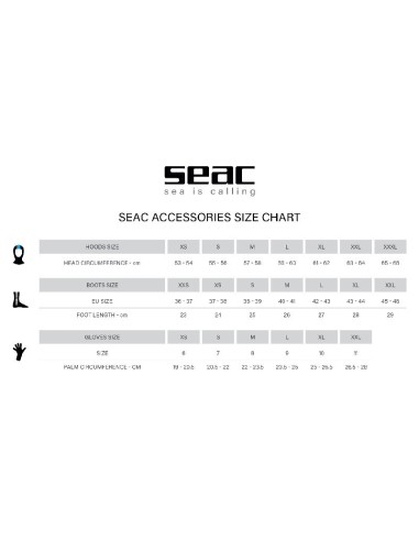 3,5 mm neoprēna zeķes Seac Sub