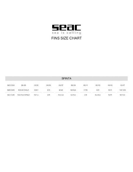 Plaukmenys SeacSub SPINTA