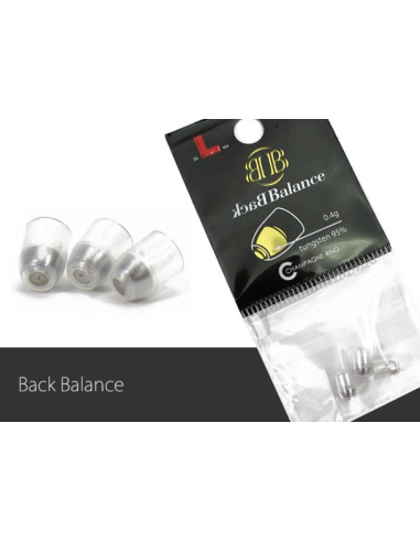 L-Style apsauginiai žiedeliai "Champagne Ring" Back Balance