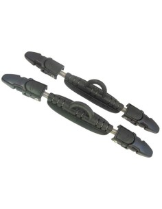 Fin strap with springs