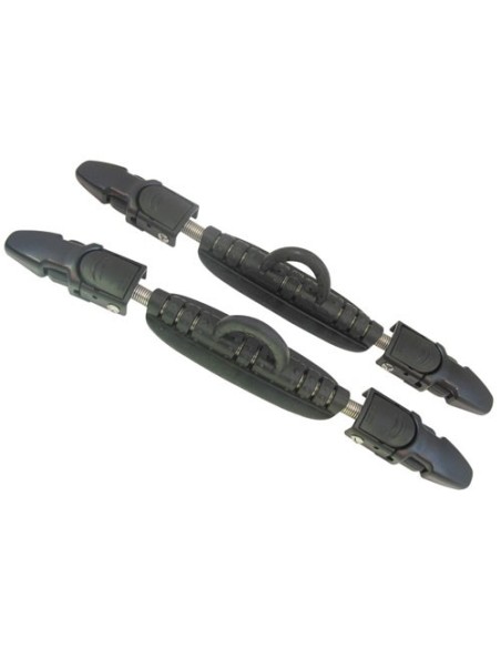 Fin strap with springs