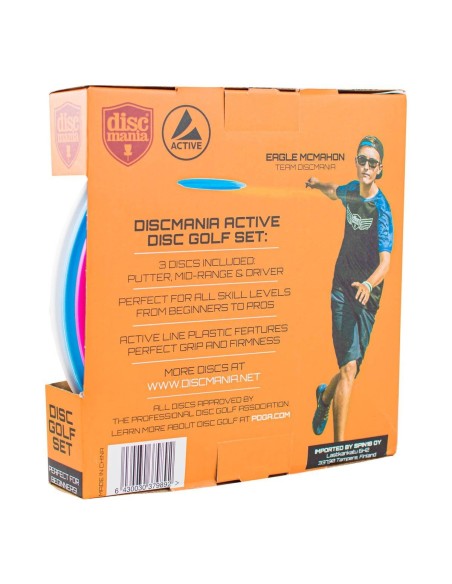 Набор дисков для диск-гольфа DISCMANIA Active 3
