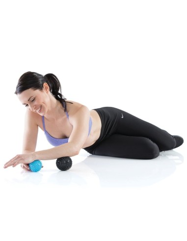 Dygliuoti masažiniai kamuoliukai Gymstick (2 vnt.)