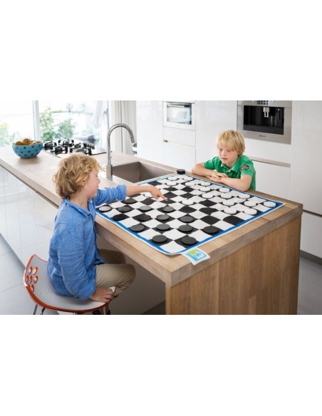 Didelės šaškės su lenta BS TOYS