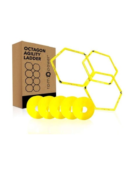 RPM Power Octagonal Agility Ladder with Cones