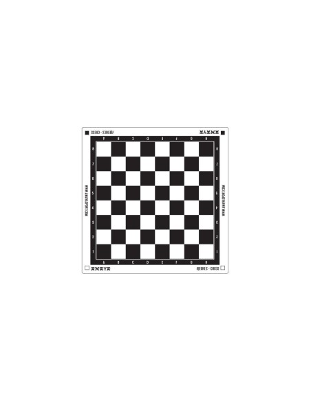 Plastic chess-checkers board AMAYA (50x50cm)