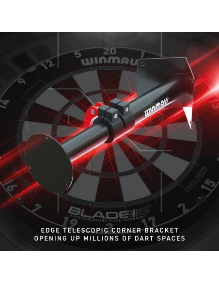 Kampinis teleskopinis taikinio laikiklis Winmau