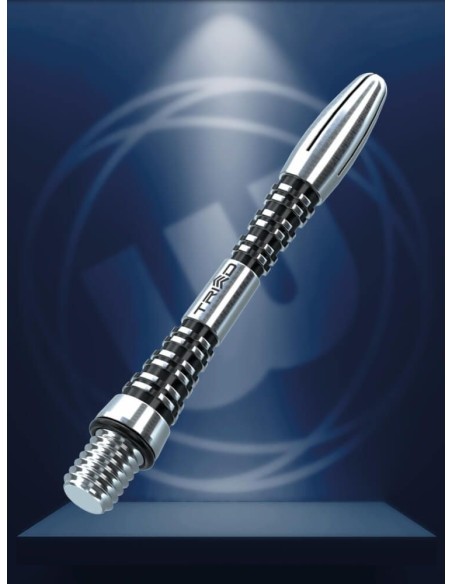 Winmau koteliai Triad Medium Aluminium Black