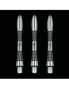 Winmau Triad vidējie alumīnija melnie kāti
