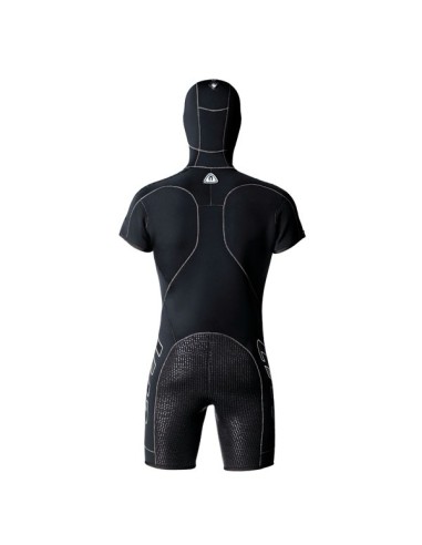 Short wetsuit with helmet WATERPROOF