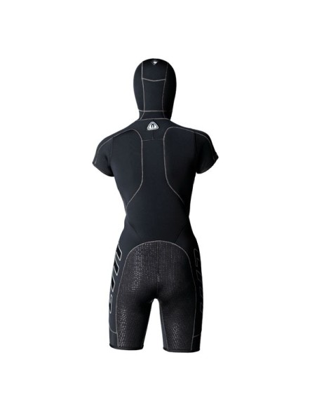Короткий гидрокостюм со шлемом, WATERPROOF (для женщин)