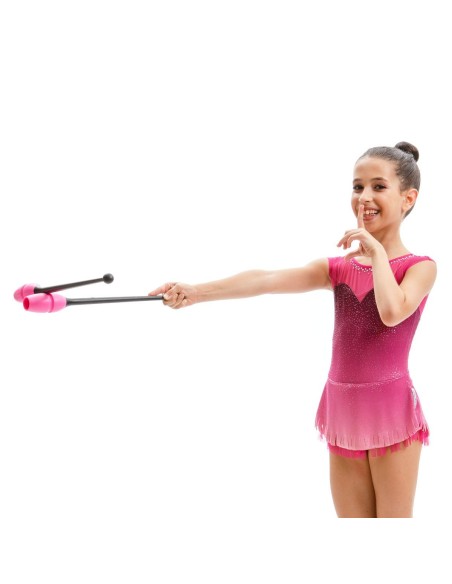 Meninės gimnastikos kuokelės PASTORELLI "MASHA" 36cm