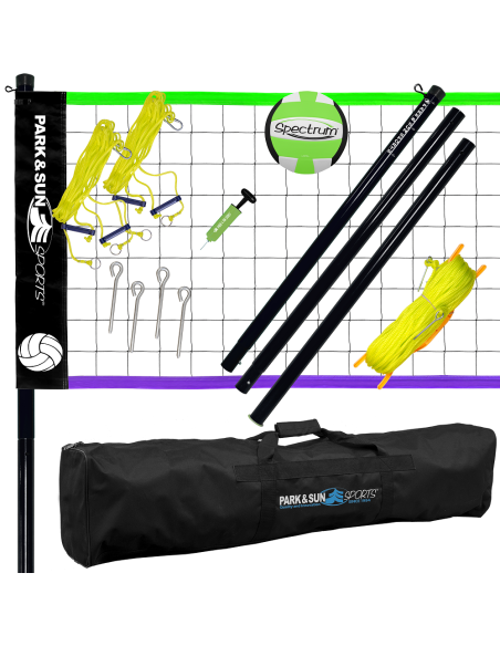 Portable volleyball set SPIKER STEEL SPORT