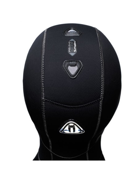 Īss hidrotērps ar ķiveri WATERPROOF (sievietēm)