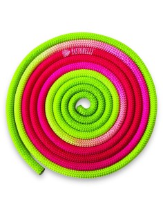 Rhythmic gymnastics skipping rope PASTORELLI "NEW ORLEANS MULTICOLORED" FIG 2