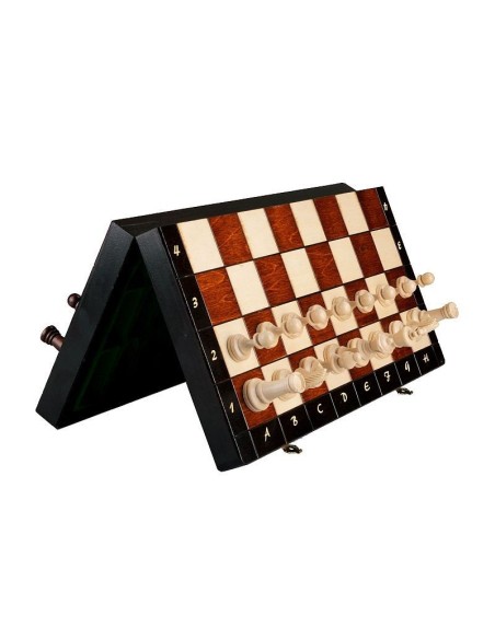 Mediniai šachmatai MAGNETIC NEW