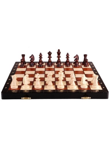 Mediniai šachmatai MAGNETIC NEW